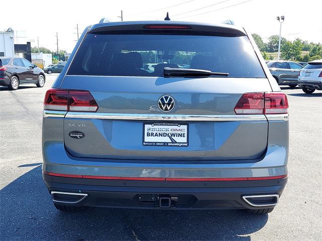used 2021 Volkswagen Atlas car, priced at $24,122