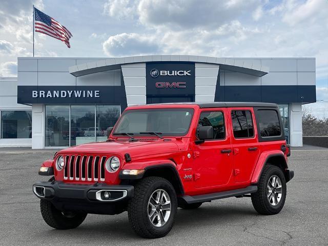 used 2021 Jeep Wrangler Unlimited car, priced at $30,375