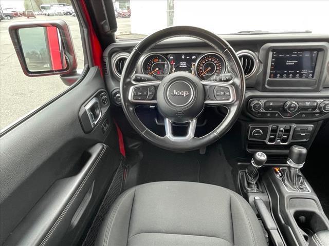 used 2021 Jeep Wrangler Unlimited car, priced at $29,638