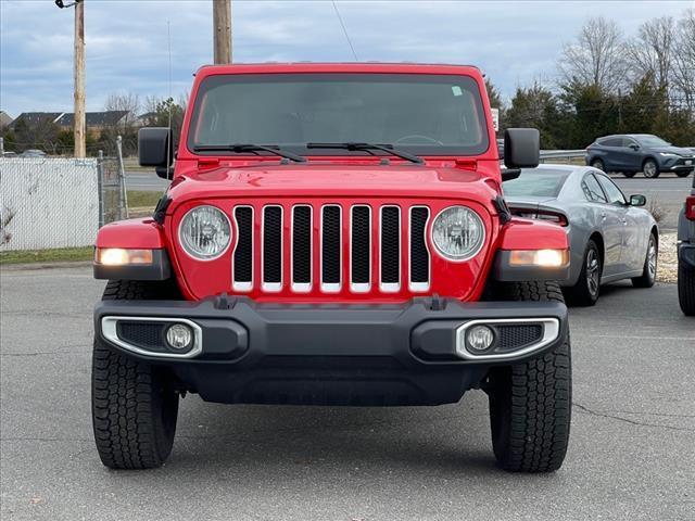 used 2021 Jeep Wrangler Unlimited car, priced at $29,638