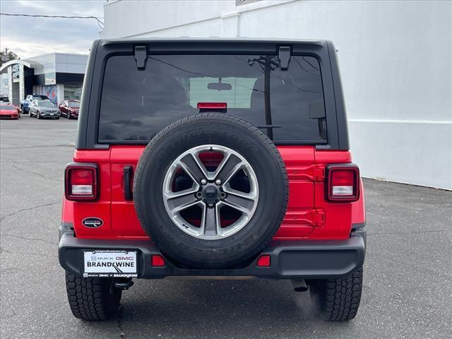 used 2021 Jeep Wrangler Unlimited car, priced at $29,638