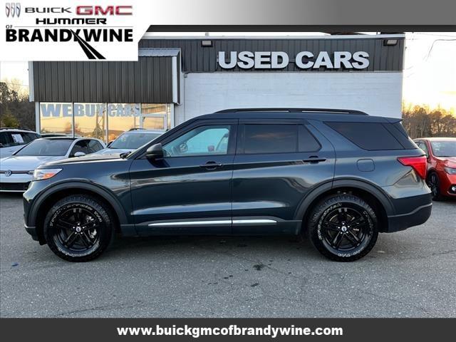 used 2022 Ford Explorer car, priced at $24,487