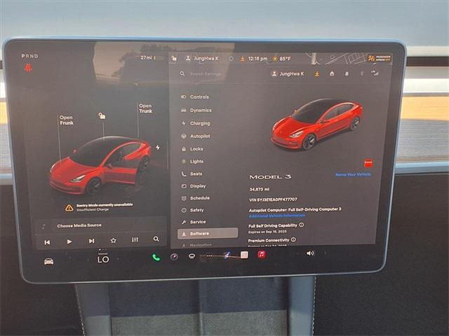 used 2023 Tesla Model 3 car, priced at $25,499