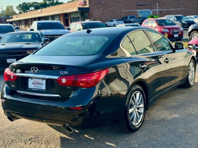 used 2015 INFINITI Q50 car, priced at $13,995