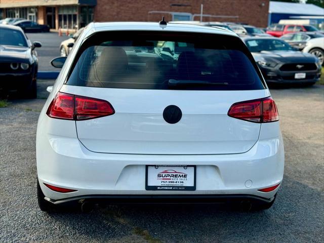 used 2016 Volkswagen Golf GTI car, priced at $11,995