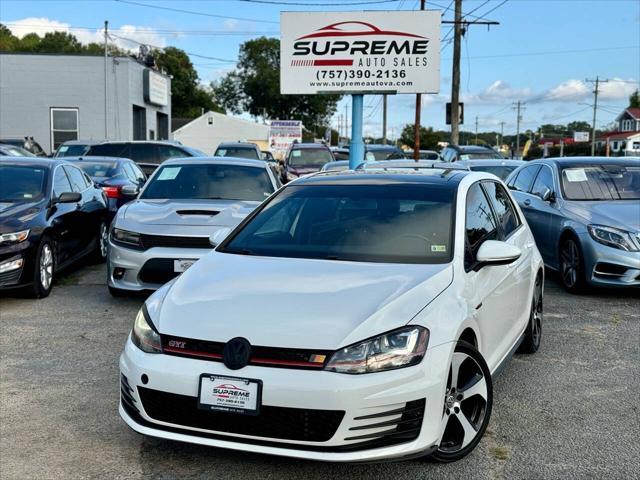 used 2016 Volkswagen Golf GTI car, priced at $11,995