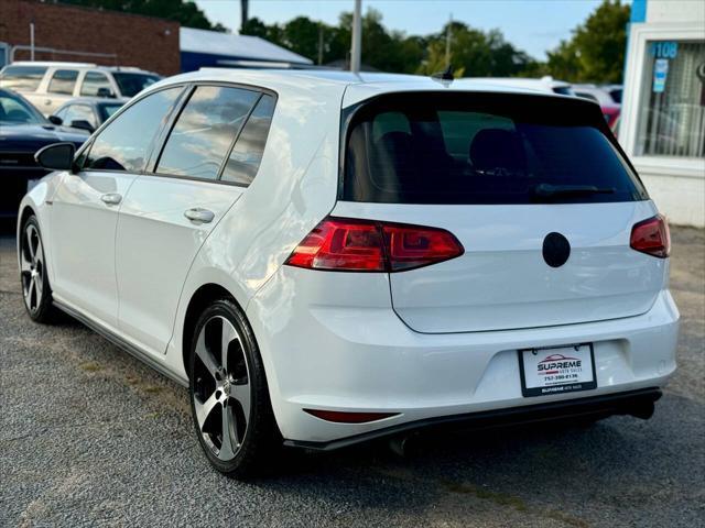 used 2016 Volkswagen Golf GTI car, priced at $11,995