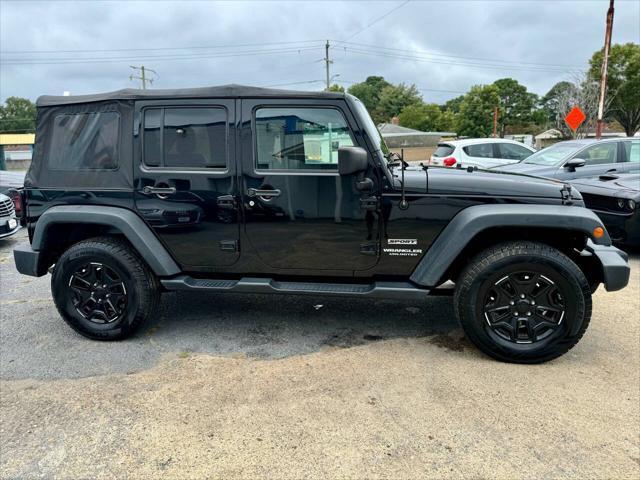 used 2016 Jeep Wrangler Unlimited car, priced at $12,995