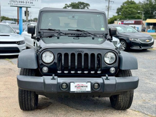 used 2016 Jeep Wrangler Unlimited car, priced at $12,995