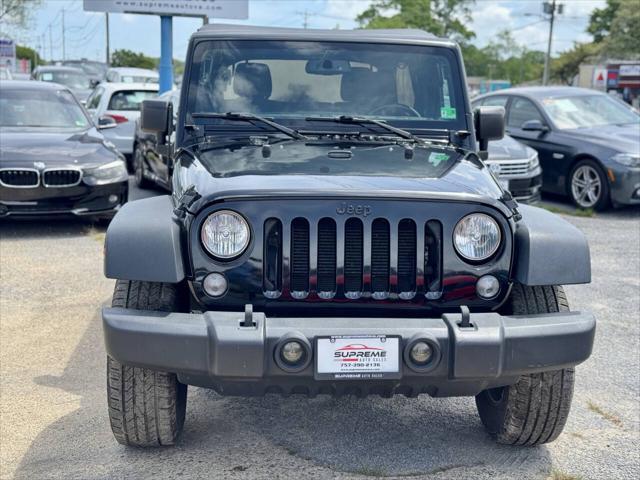 used 2016 Jeep Wrangler Unlimited car, priced at $11,995
