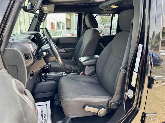 used 2016 Jeep Wrangler Unlimited car, priced at $11,995