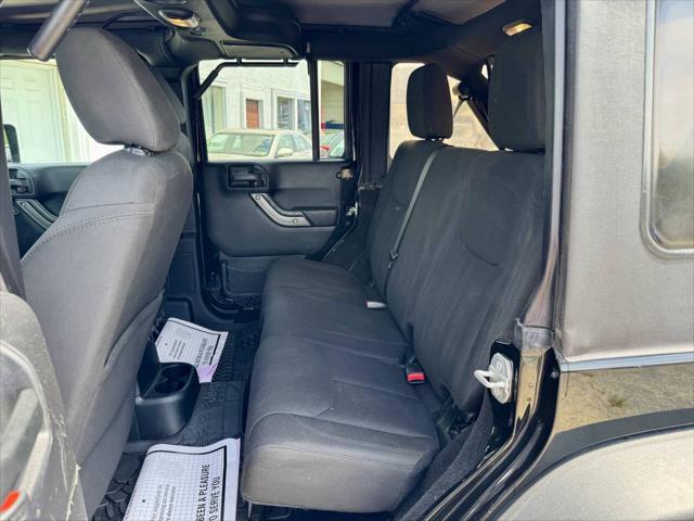 used 2016 Jeep Wrangler Unlimited car, priced at $11,995