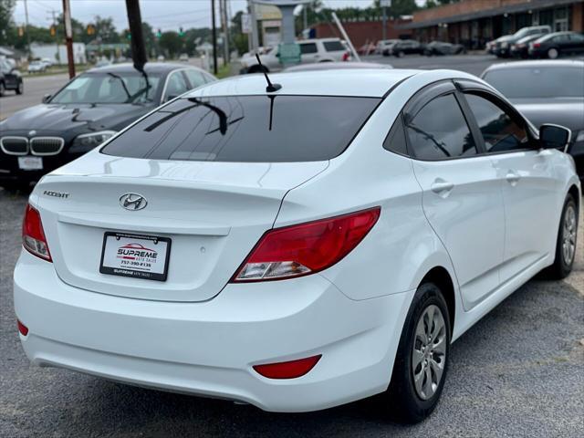 used 2016 Hyundai Accent car, priced at $6,495