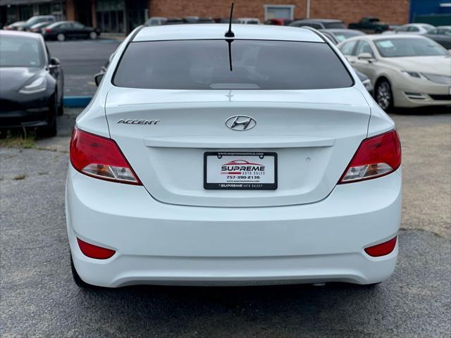 used 2016 Hyundai Accent car, priced at $6,495