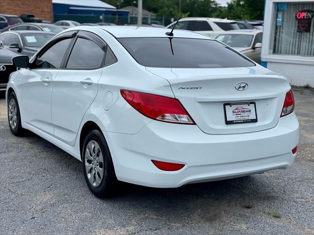 used 2016 Hyundai Accent car, priced at $6,495