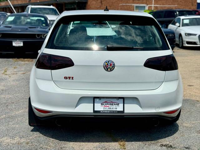 used 2017 Volkswagen Golf GTI car, priced at $11,995