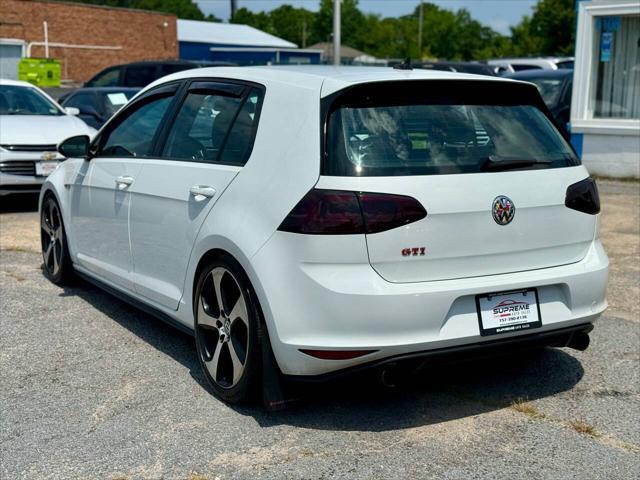 used 2017 Volkswagen Golf GTI car, priced at $11,995