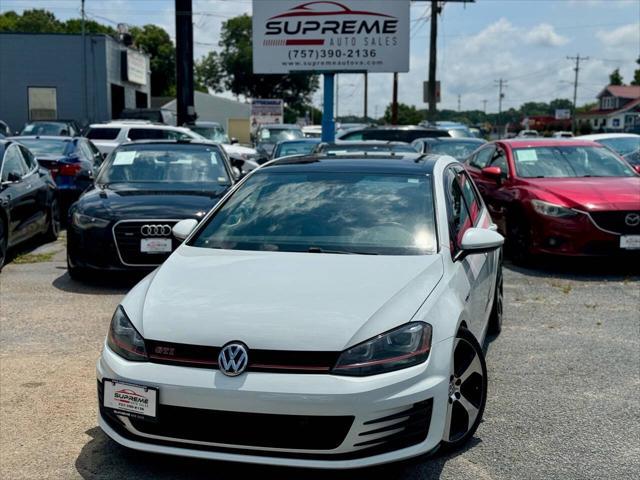 used 2017 Volkswagen Golf GTI car, priced at $11,995