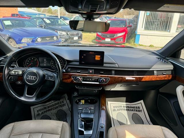 used 2017 Audi A4 car, priced at $11,995