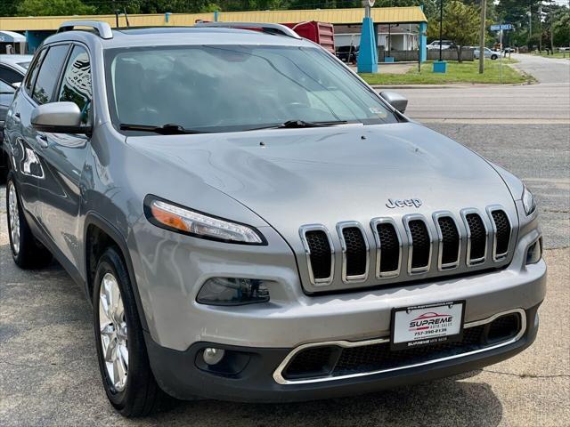 used 2015 Jeep Cherokee car, priced at $10,495