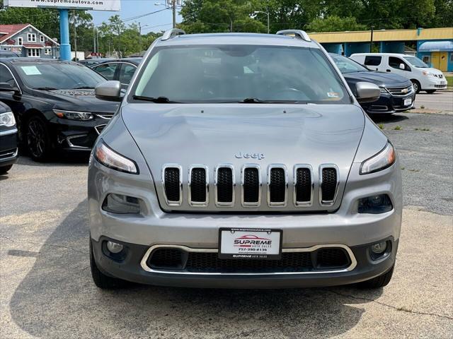 used 2015 Jeep Cherokee car, priced at $10,495