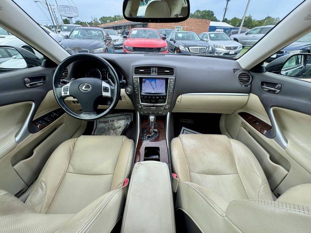 used 2012 Lexus IS 250 car, priced at $8,995