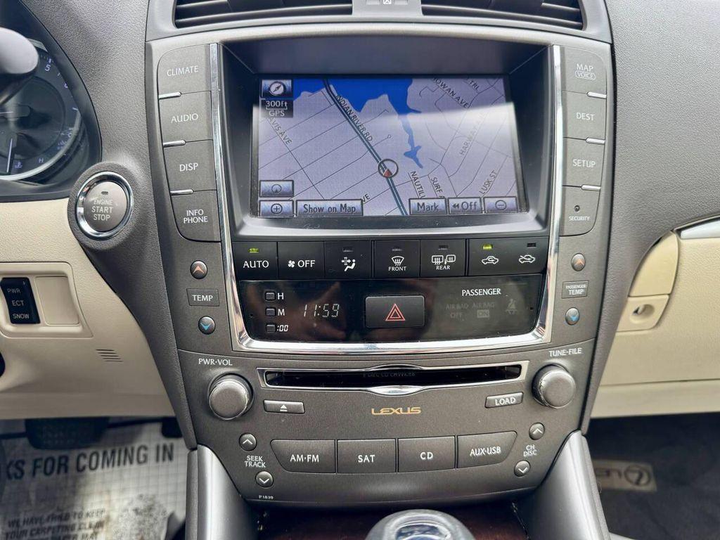 used 2012 Lexus IS 250 car, priced at $8,995