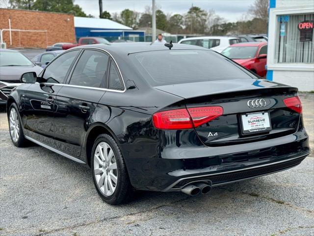 used 2015 Audi A4 car, priced at $9,995