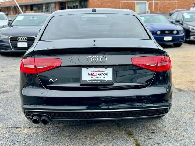 used 2015 Audi A4 car, priced at $9,995