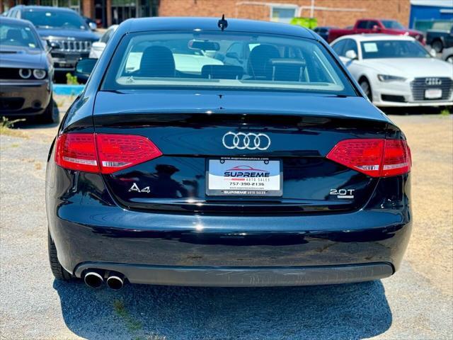 used 2010 Audi A4 car, priced at $8,295