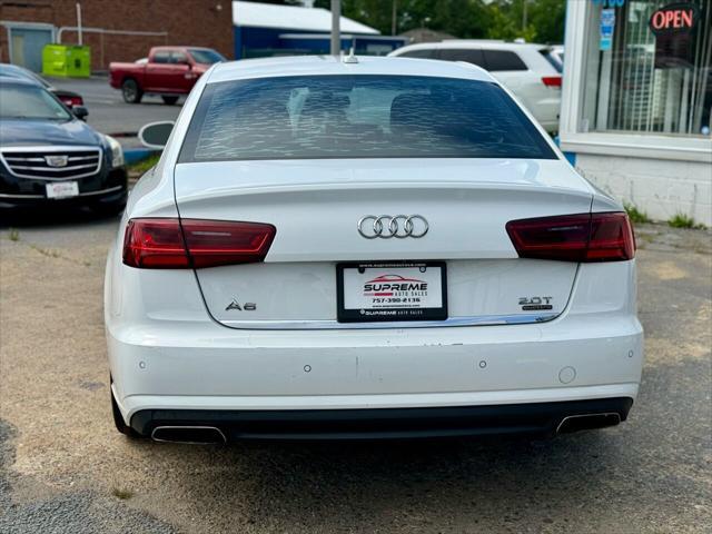 used 2016 Audi A6 car, priced at $11,995