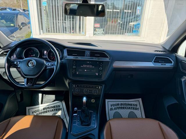 used 2018 Volkswagen Tiguan car, priced at $13,995