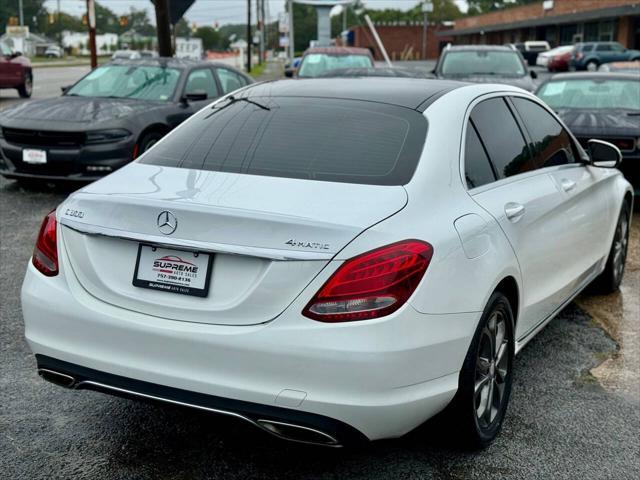 used 2016 Mercedes-Benz C-Class car, priced at $14,495