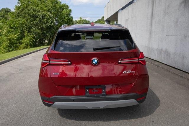 new 2025 BMW X3 car, priced at $57,035