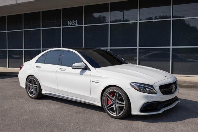 used 2016 Mercedes-Benz AMG C car, priced at $35,999