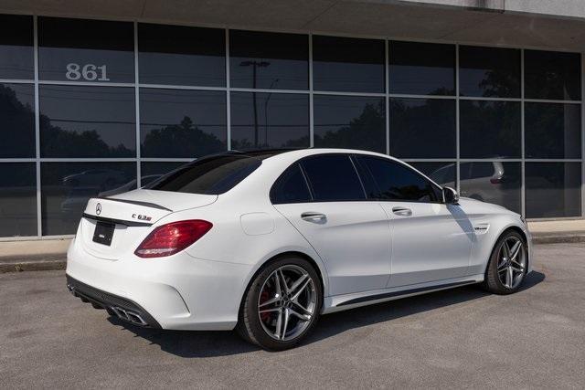 used 2016 Mercedes-Benz AMG C car, priced at $35,999