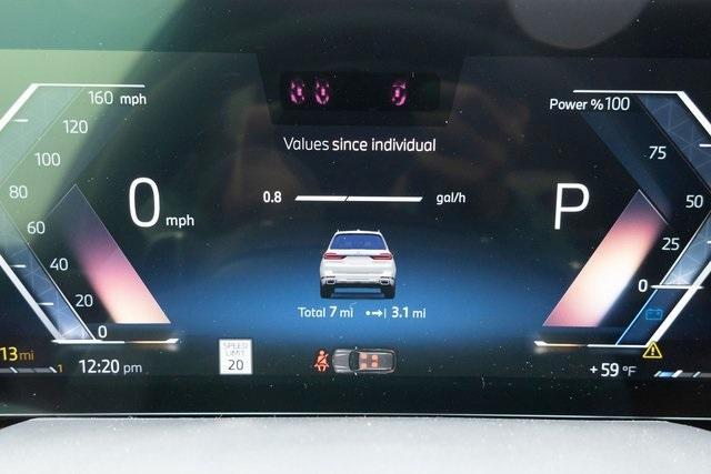 new 2025 BMW X7 car, priced at $92,885