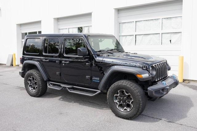 used 2022 Jeep Wrangler Unlimited 4xe car, priced at $34,999