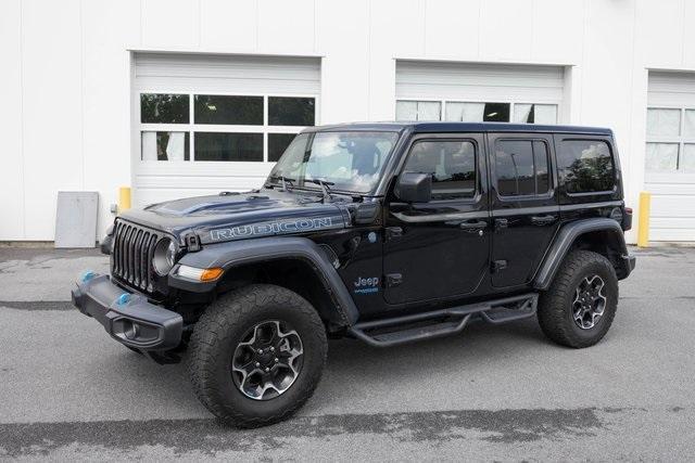 used 2022 Jeep Wrangler Unlimited 4xe car, priced at $34,999