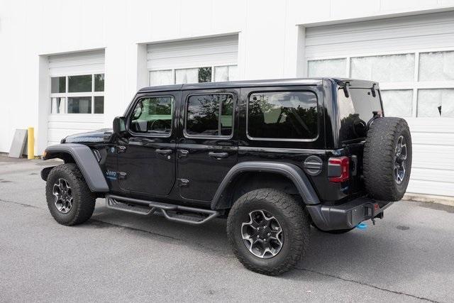 used 2022 Jeep Wrangler Unlimited 4xe car, priced at $34,999