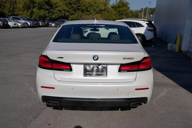 used 2022 BMW 530 car, priced at $38,599