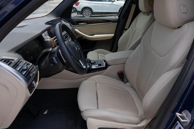 used 2022 BMW X3 car, priced at $34,999