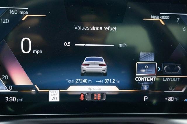 used 2023 BMW 330 car, priced at $35,999
