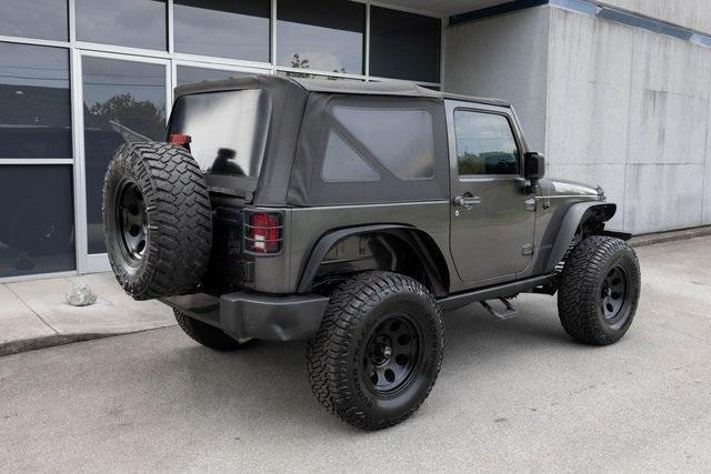 used 2016 Jeep Wrangler car, priced at $14,999