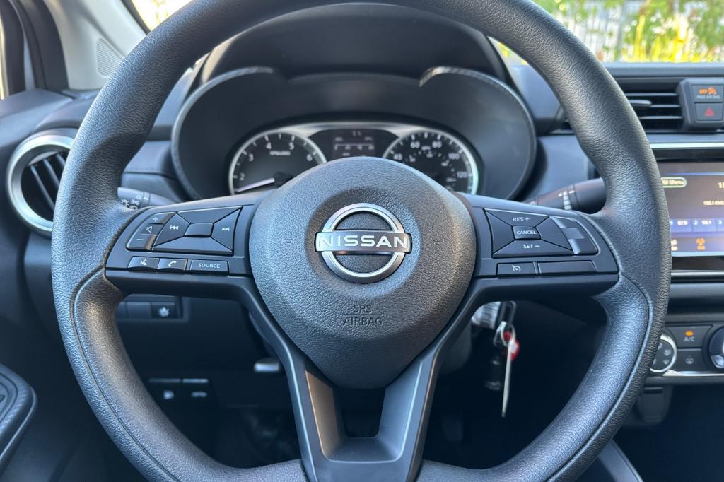new 2025 Nissan Versa car, priced at $20,695