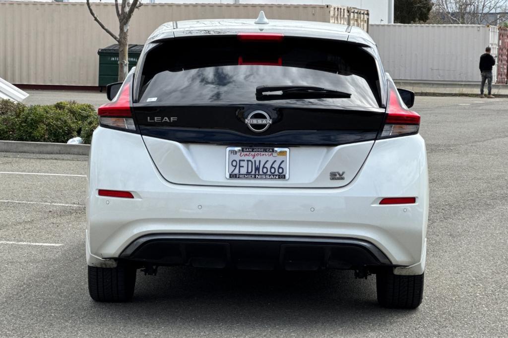 used 2023 Nissan Leaf car, priced at $17,981