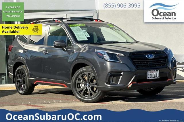 used 2022 Subaru Forester car, priced at $27,850