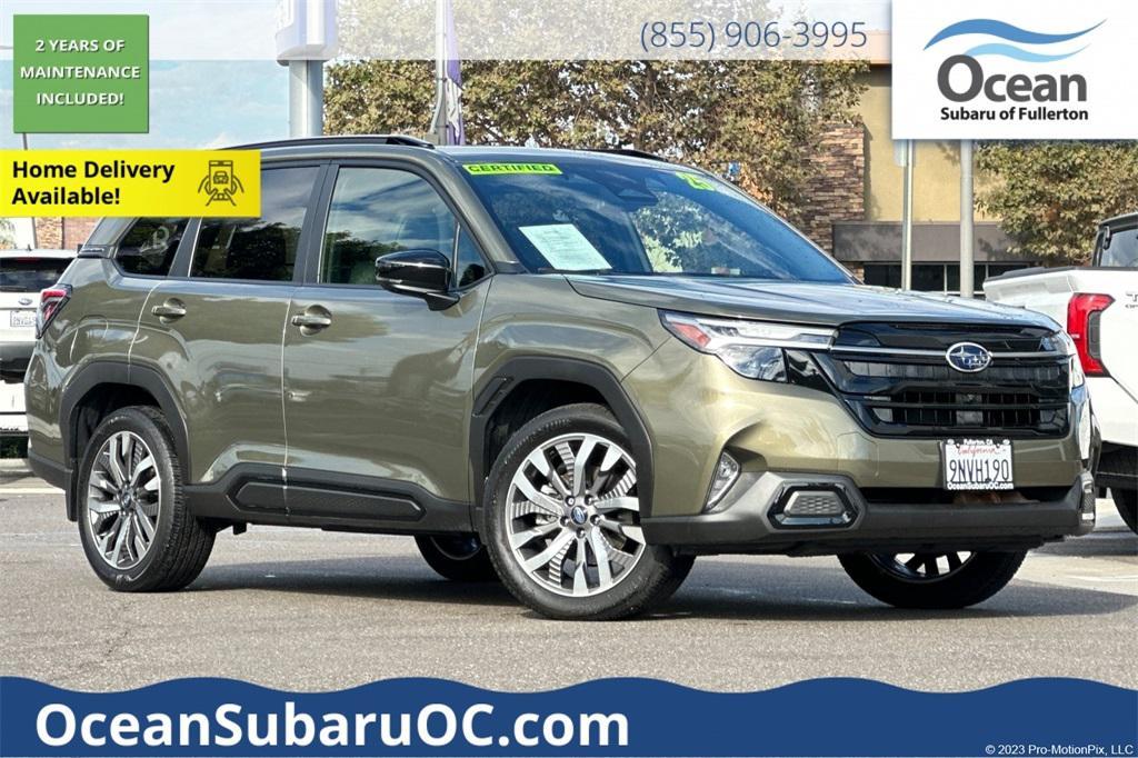 used 2025 Subaru Forester car, priced at $34,975