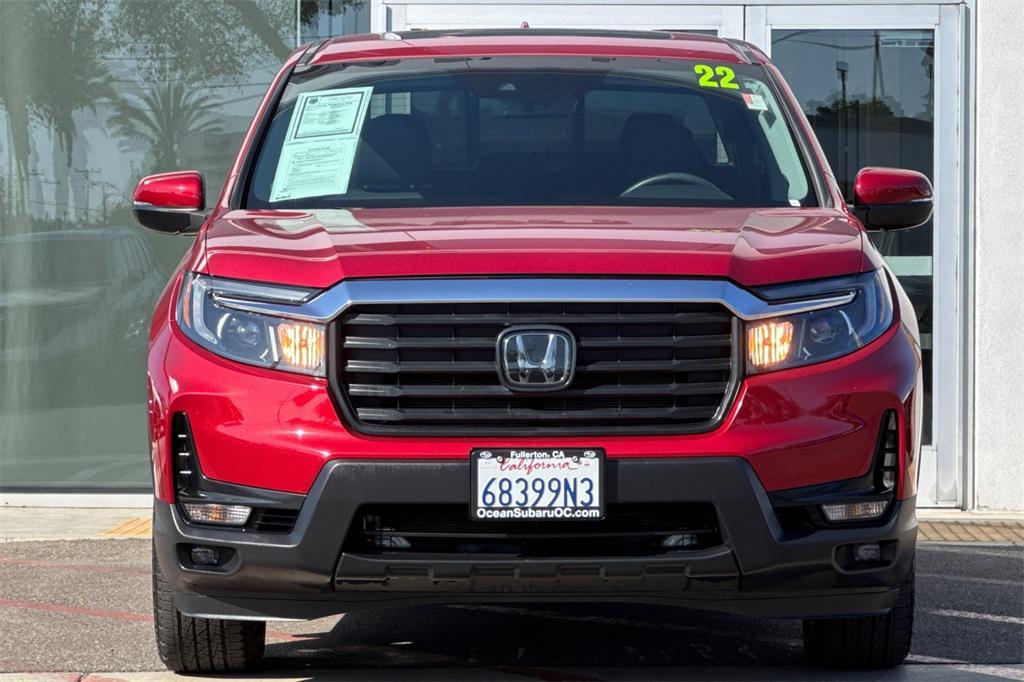 used 2022 Honda Ridgeline car, priced at $30,199