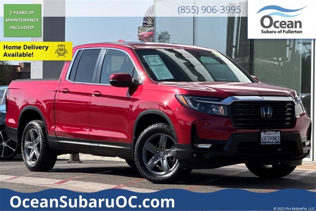 used 2022 Honda Ridgeline car, priced at $30,199